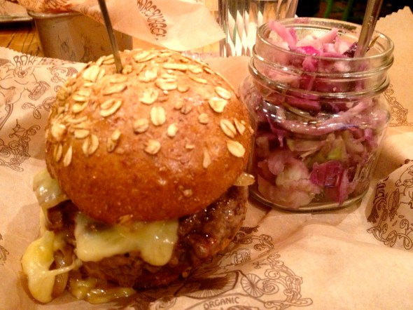 bareburger's all pasture raised, organic burgers